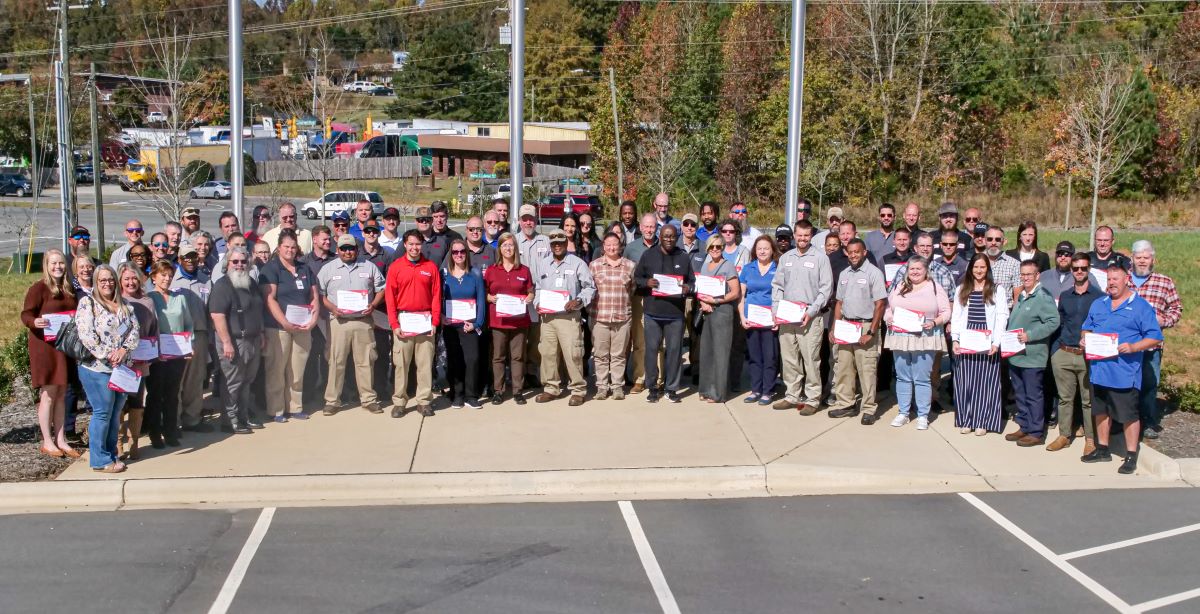 Group Photo of 2024 Service Award Honorees